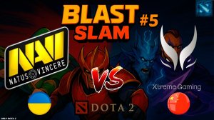 НАВИ ПРОТИВ ТОП 2 ИНТА | NAVI vs Xtreme Gaming (BO1) BLAST Slam 5