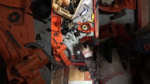 ЗАМЕНА ПОРШНЕВОЙ ХУСКВАРНА 137