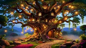 Сказочный лесной дом