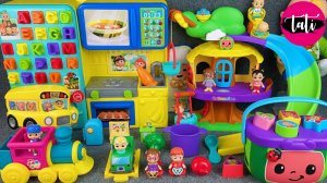 Распаковка кухонных игрушек и игрового набора для елки. Обзор игрушек | ASMR