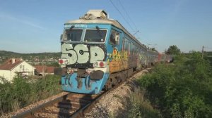 проезжающие поезда Сербии ч.33