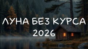 ЛУНА БЕЗ КУРСА 2026/ Удачные и неудачные дни в 2026 #лунабезкурса #гороскоп #неэффективнаялуна2026