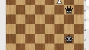 Хитрый способ выиграть, когда пешке 1 ход до ферзя