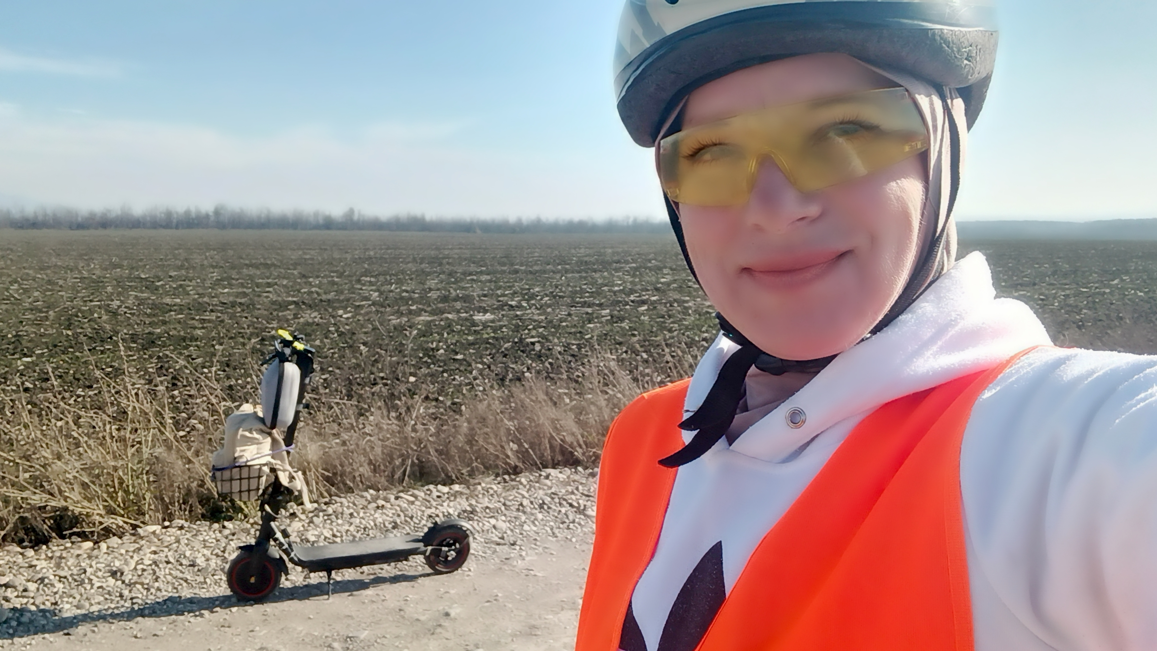 "Бабье лето" в ноябре.По "весям" на ЭЛЕКТРОСАМОКАТЕ