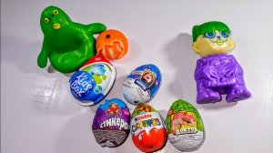 АСМР распаковка Киндер Сюрприз яйца АСМР Новинка 🥰🤯👀