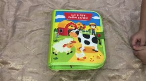 Мягкая книга для детей 1