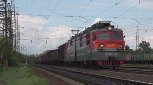 проезжающие поезда России ч.35