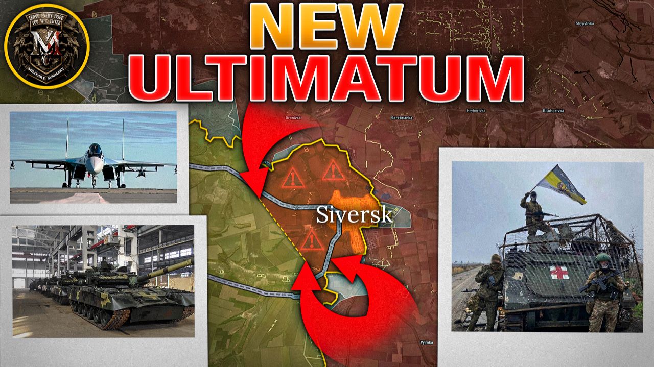 Putin Issued A New Ultimatum, & Ukraine's Answer Is No🙅♂️ Siversk Is Almost Encircled⭕️ 2025.11.28 смотреть онлайн