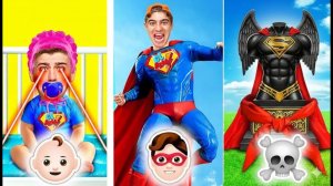 Жизнь Супергероя От Рождения до Смерти!