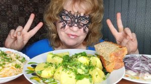 МУКБАНГ"НУ И МУЖИКИ ПОШЛИ,ХОСПОДИ"ЕДАНАКАМЕРУ/ОБЖОР/