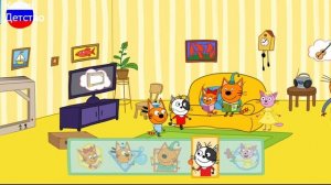 Три кота | Игра для детей | Три кота мультфильм