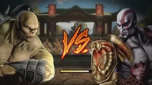 Mortal Kombat 9 - Горо vs Кратос. Фаталити