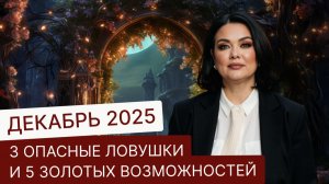 Декабрь 2025: 3 опасные ловушки и 5 золотых возможностей