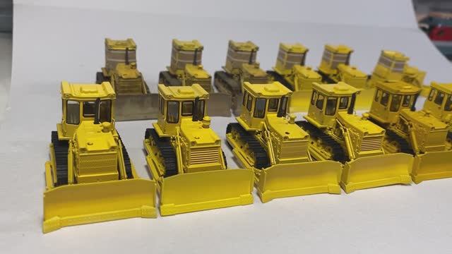 Модели ЧТЗ Т-170 в масштабе 1:87