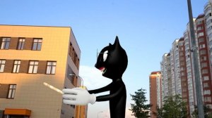 ЧЕЛОВЕК ЗА ОКНОМ VS КАРТУН КЭТ И СЕЛЕНА