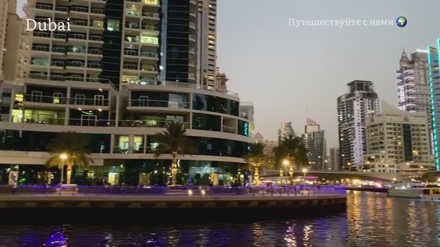 Дубай 2025.  Палм Джемейра. Дубай Марина