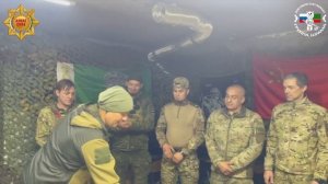 Апти Алаудинов "АХМАТ". Награждение отличившихся бойцов