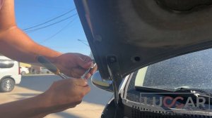 Инструкция по установке газового упор капота Hyundai Solaris 2 с 2017 - Н.В.