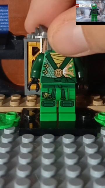 Как сделать ллойда ZX  Лего lego ниндзяго ninjago  кастом castom