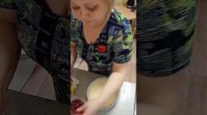 Малиново-творожная запеканка😋