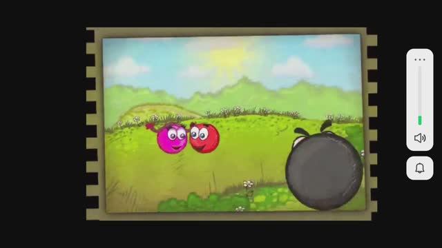 Злодей похитил девку и начало пути красного шарика к данной героине в Red ball 3.