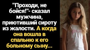 ИСТОРИИ ИЗ ЖИЗНИ/Мужчина приютил сироту в своём доме, а когда она вошла к его больному сыну