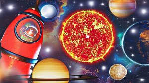 Мультик для малышей Супергерой Кулакас Космическое путешествие