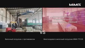 Вилочный погрузчик и многоходовой электропогрузчик: кто эффективней и безопасней - видео обзор КИИТ