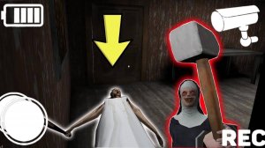 СЛЕЖУ ЧЕРЕЗ КАМЕРУ ЗА БАБКОЙ ГРЕННИ И МОНАШКОЙ В МАЙНКРАФТ НУБИК В MINECRAFT GRANNY МОНАХИНЯ