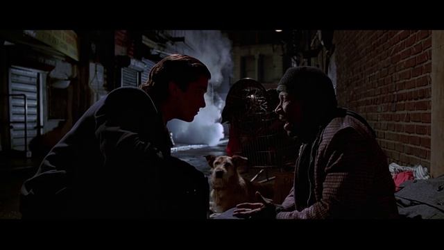 Убийство бомжа (кф. Американский психопат)