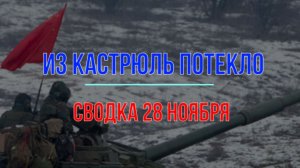Из кастрюль потекло, сводка 28 ноября