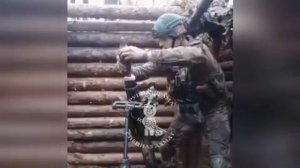 Апти Алаудинов "АХМАТ". Работа минометных расчётов группы "Шрама"