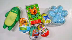 АСМР распаковка Киндер Сюрприз яйца АСМР Новинка Роблокс хелло Китти ЛОЛ Чупа Чупс 🤯👀