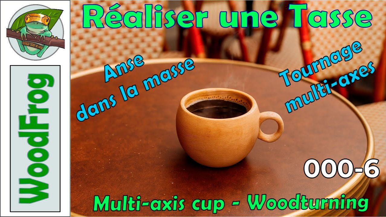 Токарка по дереву Токарная Школа A&B Кружка из дерева на токарном станке по дереву №000_6 смотреть онлайн