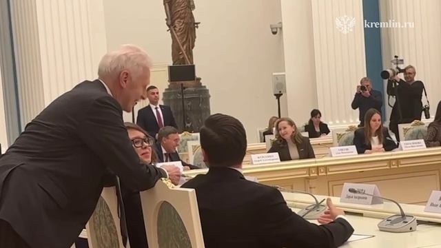 Встреча с участниками V Конгресса молодых учёных