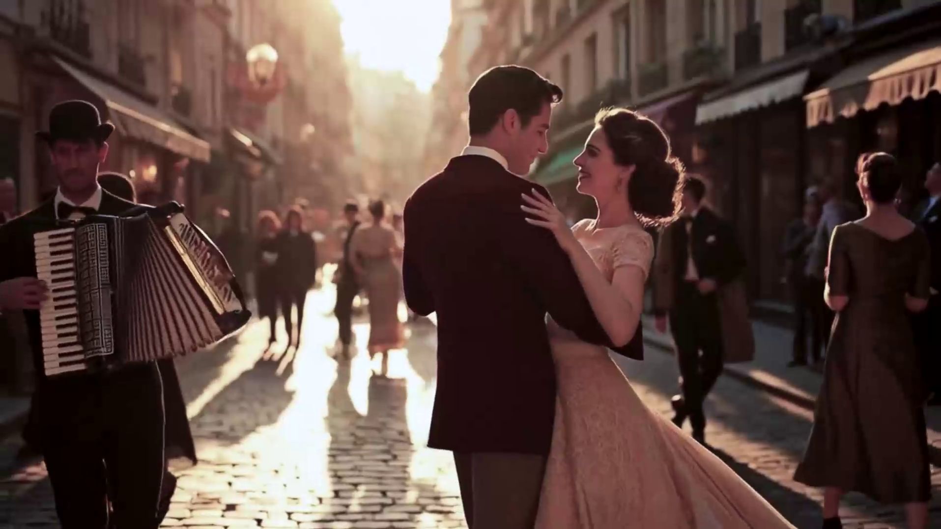 Баллада о Париже [ai ретро 50-х]