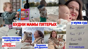 НАКОНЕЦ ДОШЛИ ДО ПРИВИВОК🤓У МУЖА СУД🚔ЛИШАТ ПРАВ? НАВОЖУ ПОРЯДОК В ДОКУМЕНТАХ/ПЛАНИРОВЩИК БЮДЖЕТА👌