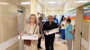 Акция «Вкус заботы»: семьи военнослужащих в госпитале Бурденко поддержали ко Дню матери