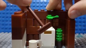 лего самоделка балкон