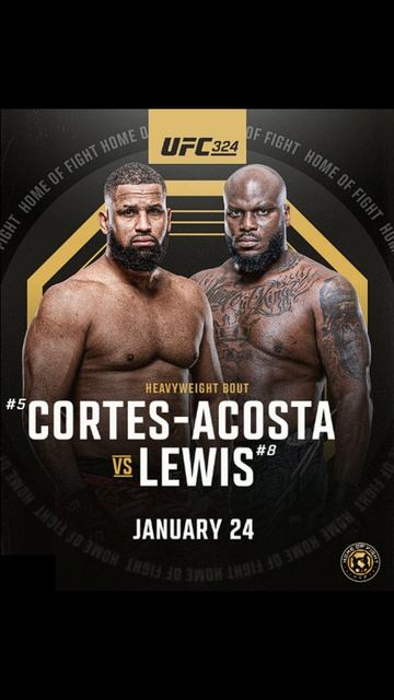 UFC 324: Кортес-Акоста VS Льюис 24.01.2026 #shorts #кортесакоста #льюис #кортесакостальюис #ufc324