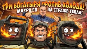 Обогреватели (тепловые пушки) Maxpiler