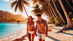 РИТМИЧНАЯ УСПОКАИВАЮЩАЯ МУЗЫКА ДЛЯ МЕДИТАЦИИ И ЙОГИ 🎵 РАССЛАБЛЯЮЩАЯ МУЗЫКА ДЛЯ ДУШИ В ТРОПИКАХ