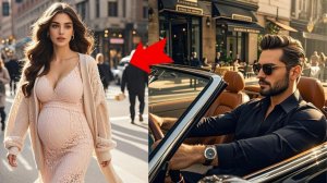 Через 8 месяцев после развода он увидел её БЕРЕМЕННОЙ… и понял, что она никогда не делала