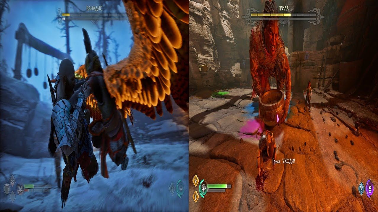 God of War: Ragnarok Part 16  Ванадис,  Грила (Бог Войны)