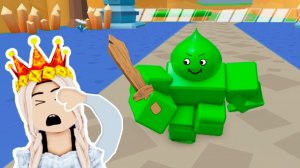 ОПАСНЫЙ СЛАЙМ 😱 Симулятор воина роблокс