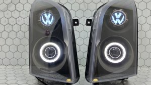 Volkswagen Crafter тюнинг фары от Ledstudio