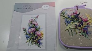 032. Вышивальные итоги ноября: процессы, покупки , старт, финиш.