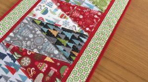 ШЬЁМ НОВОГОДНЮЮ ДОРОЖКУ НА СТОЛ 🎄 Шикарные идеи для зимнего декора!