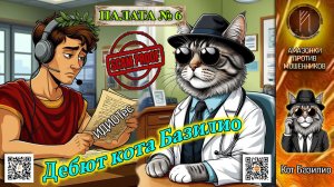 Кот Базилио. Дебют нового автора. Телефонное мошенничество.