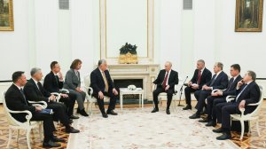 Владимир Путин с Премьер-министром Венгрии Виктором Орбаном, Кремль, 28 ноября 2025 года